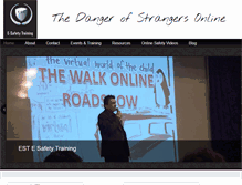 Tablet Screenshot of esafetytraining.org